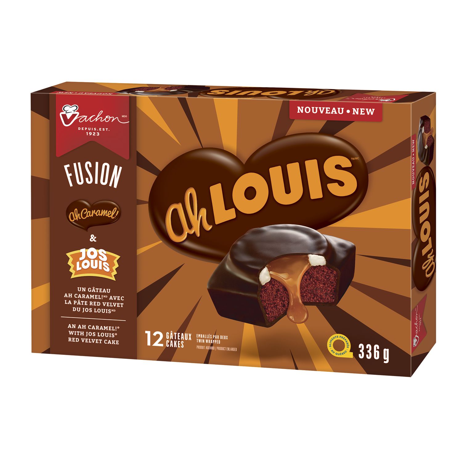 Ah Louis ® - Vachon - Caramel - Red Velvet Cakes - Image 3