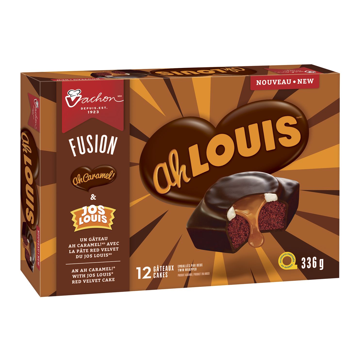 Ah Louis ® - Vachon - Caramel - Red Velvet Cakes - Image 2